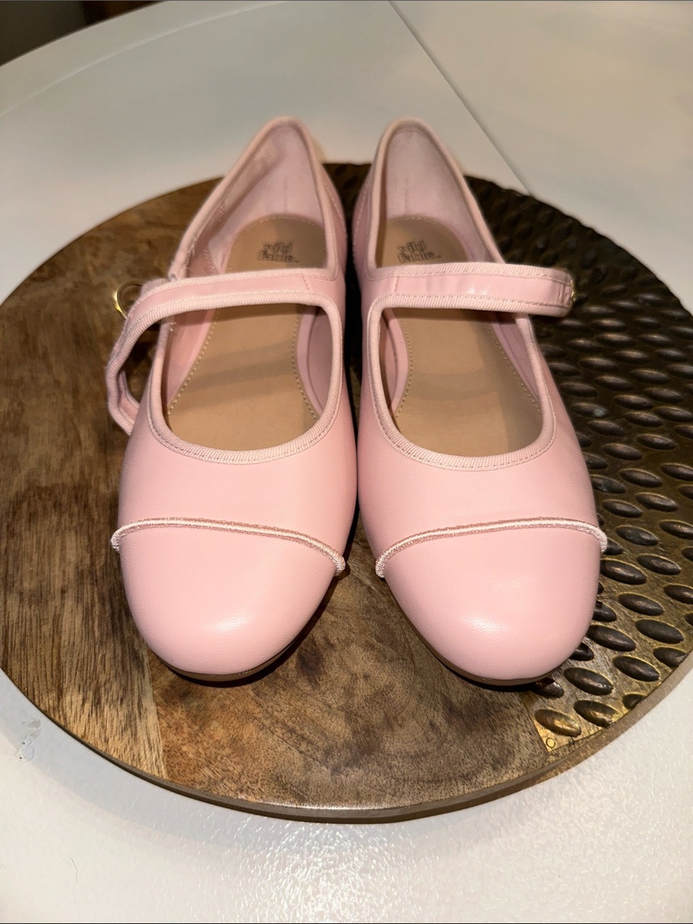 wild fable Light Pink Mary Jane Strap Flats